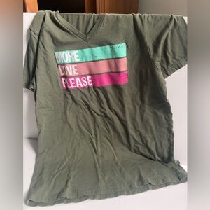 Bella + Canvas v-neck tee